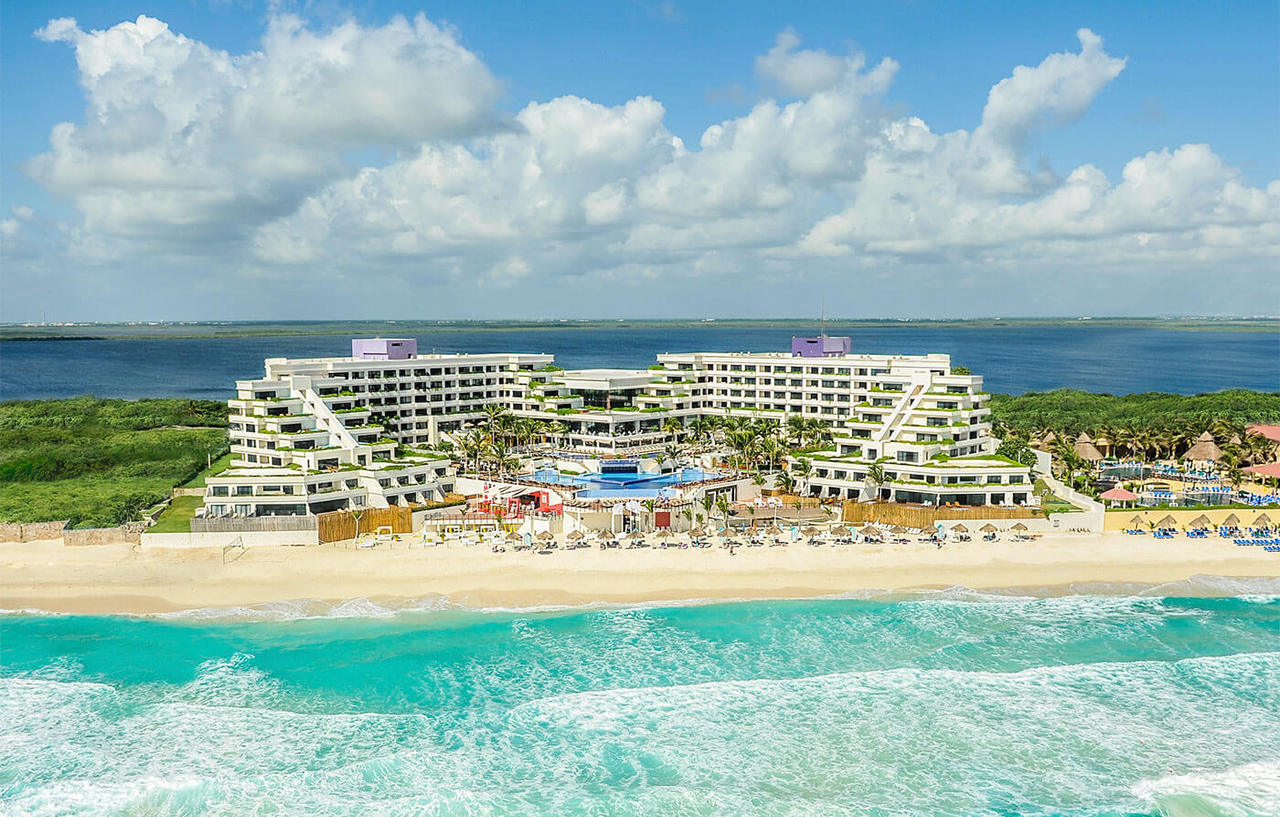 Grand Oasis Sens - All-Inclusive Adults Only Cancún Esterno foto Hard Rock Hotel Cancun